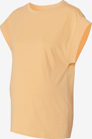 T-shirt Supermom en orange : devant