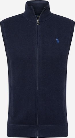 Gilet Polo Ralph Lauren en bleu : devant