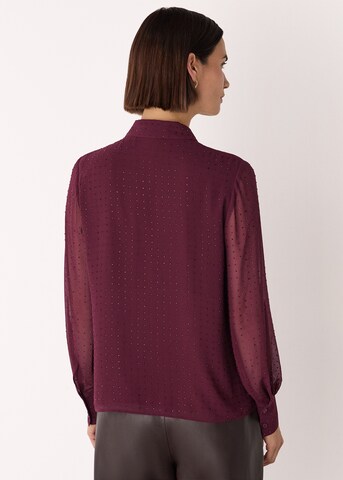 Whistles Shirt in Purple: back