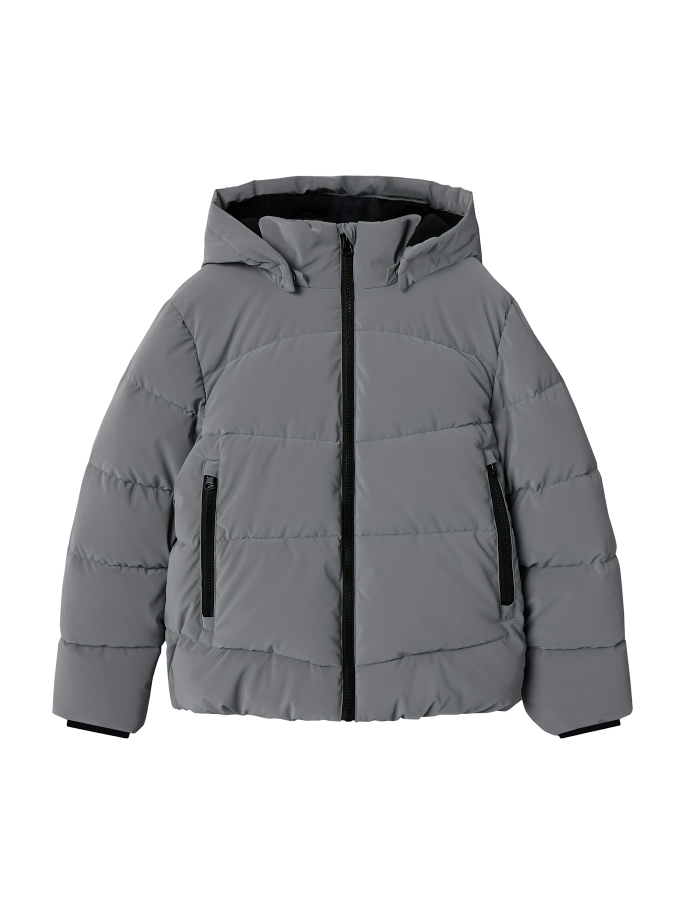 Geacă de iarnă 'NKMMARK' de la NAME IT pe gri: față