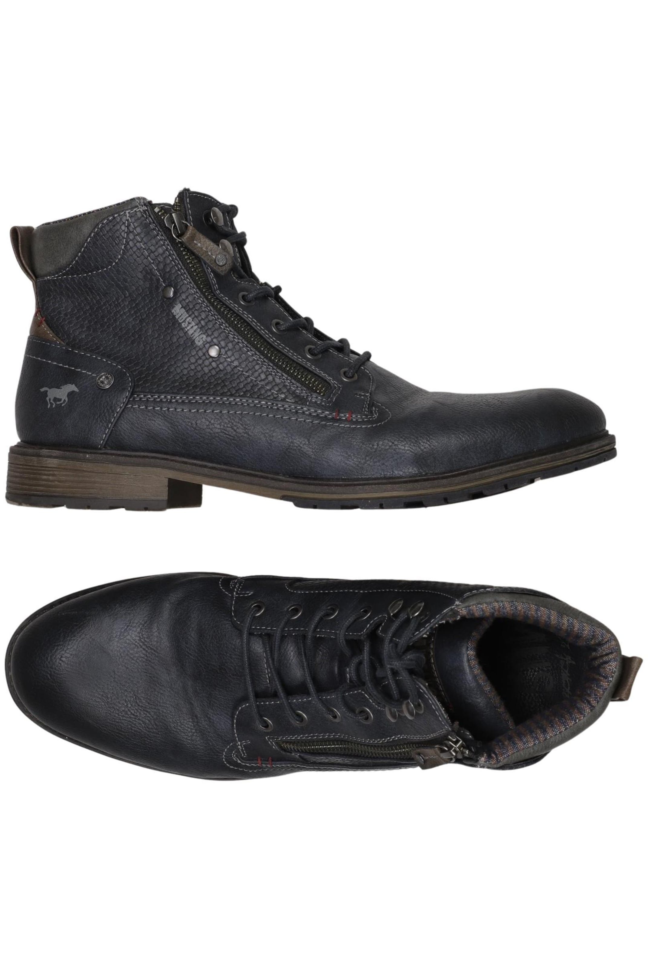 MUSTANG Anke & Mid-Calf Boots in 46 in Blue: front