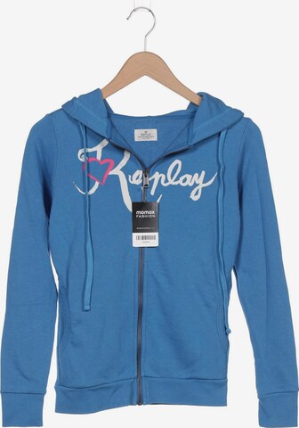 REPLAY Sweatshirt & Zip-Up Hoodie in XS in Blue: front