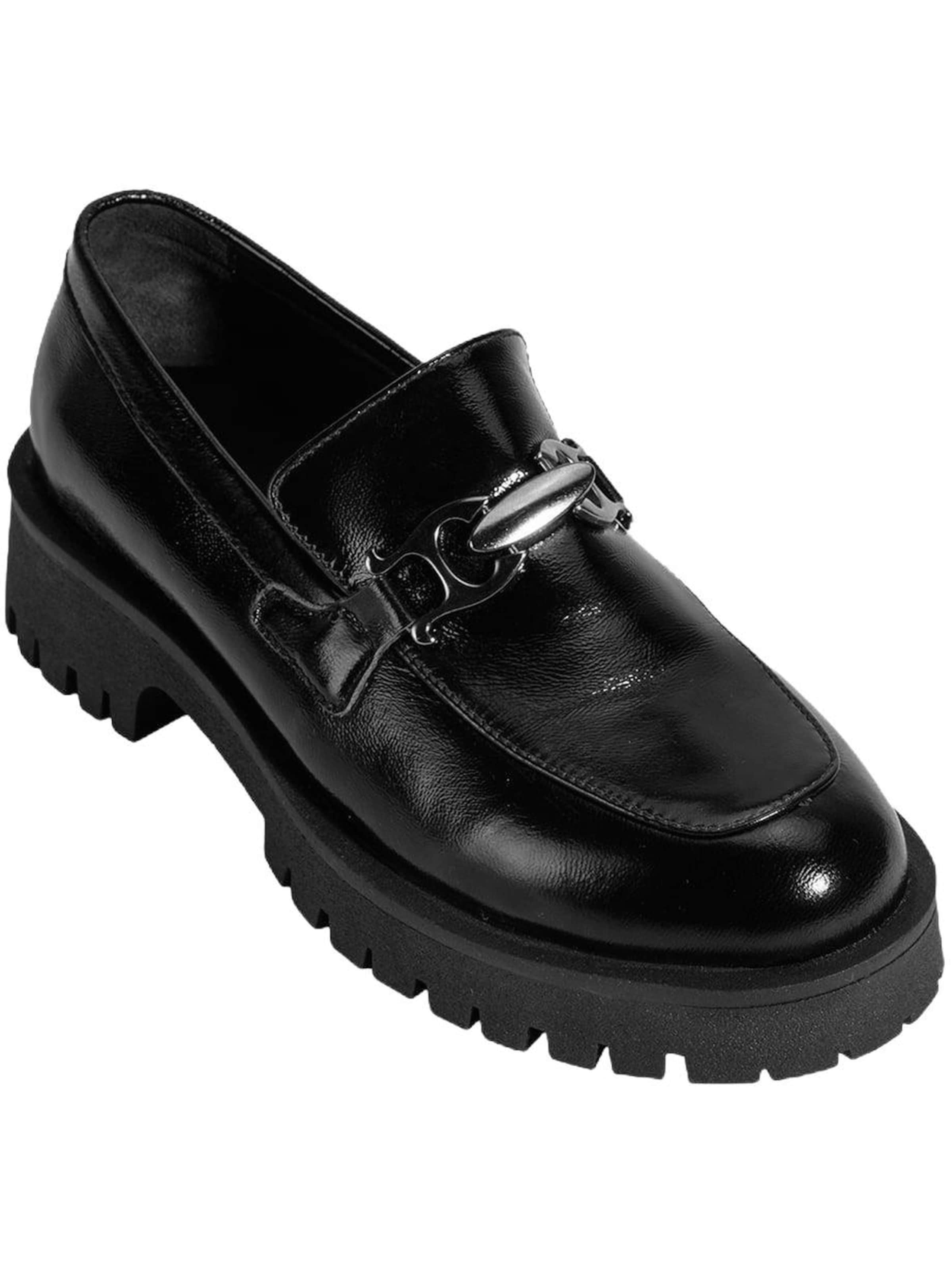Desa - Mocasines 'Loafer' en negro: frente