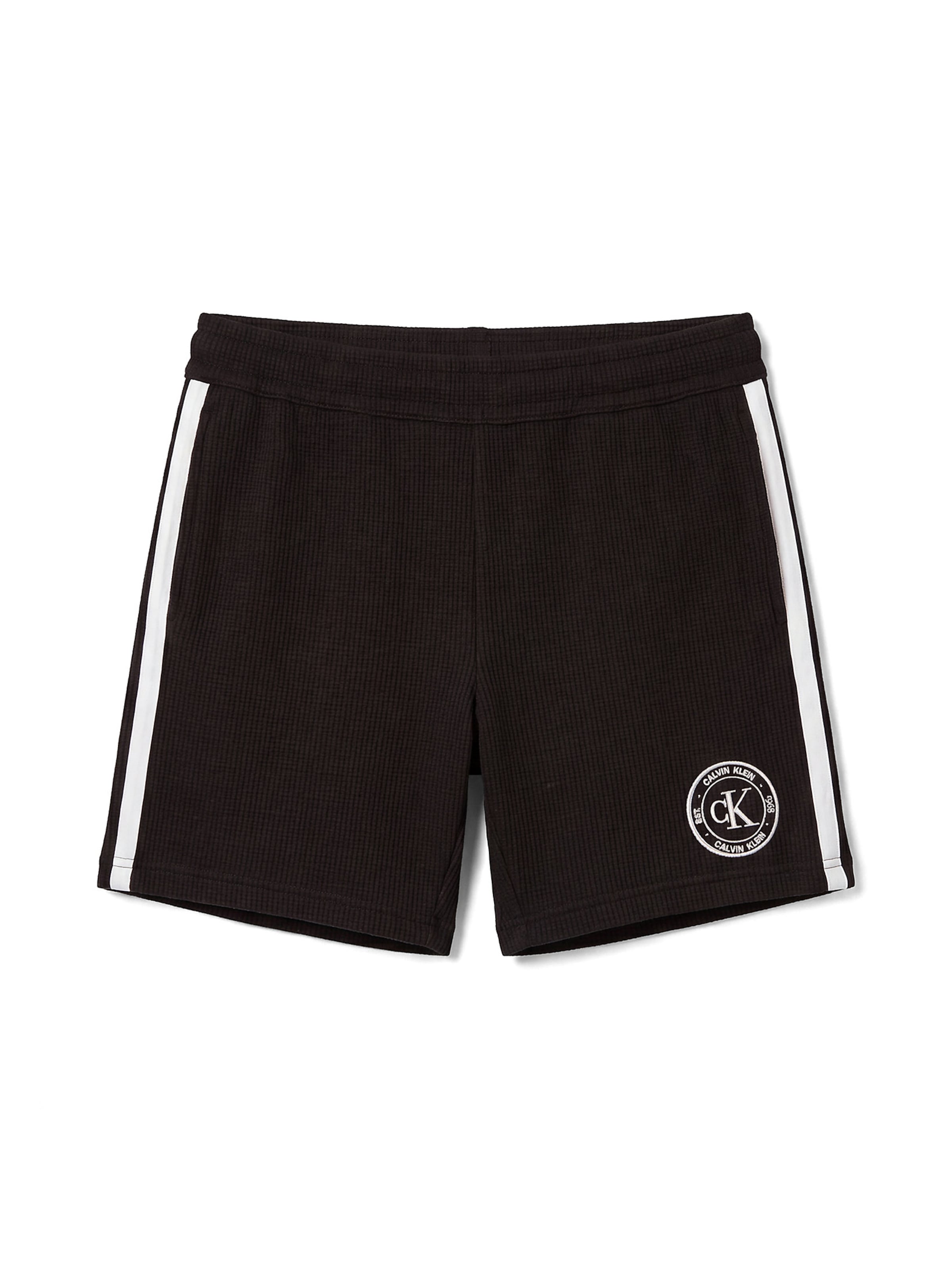 Calvin Klein Broek in 31-32 in de kleur Zwart / Wit, Productweergave