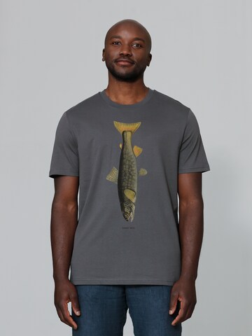 Watapparel Shirt 'Forelle' in Grey: front