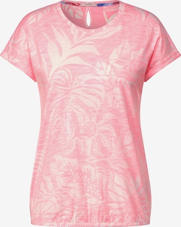 CECIL Shirt in Roze: voorkant