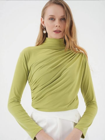 Bigdart Shirt 'Blusen' in Green: front