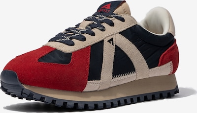 ASFVLT Sneaker 'GATE GAT005' in navy / dunkelrot, Produktansicht