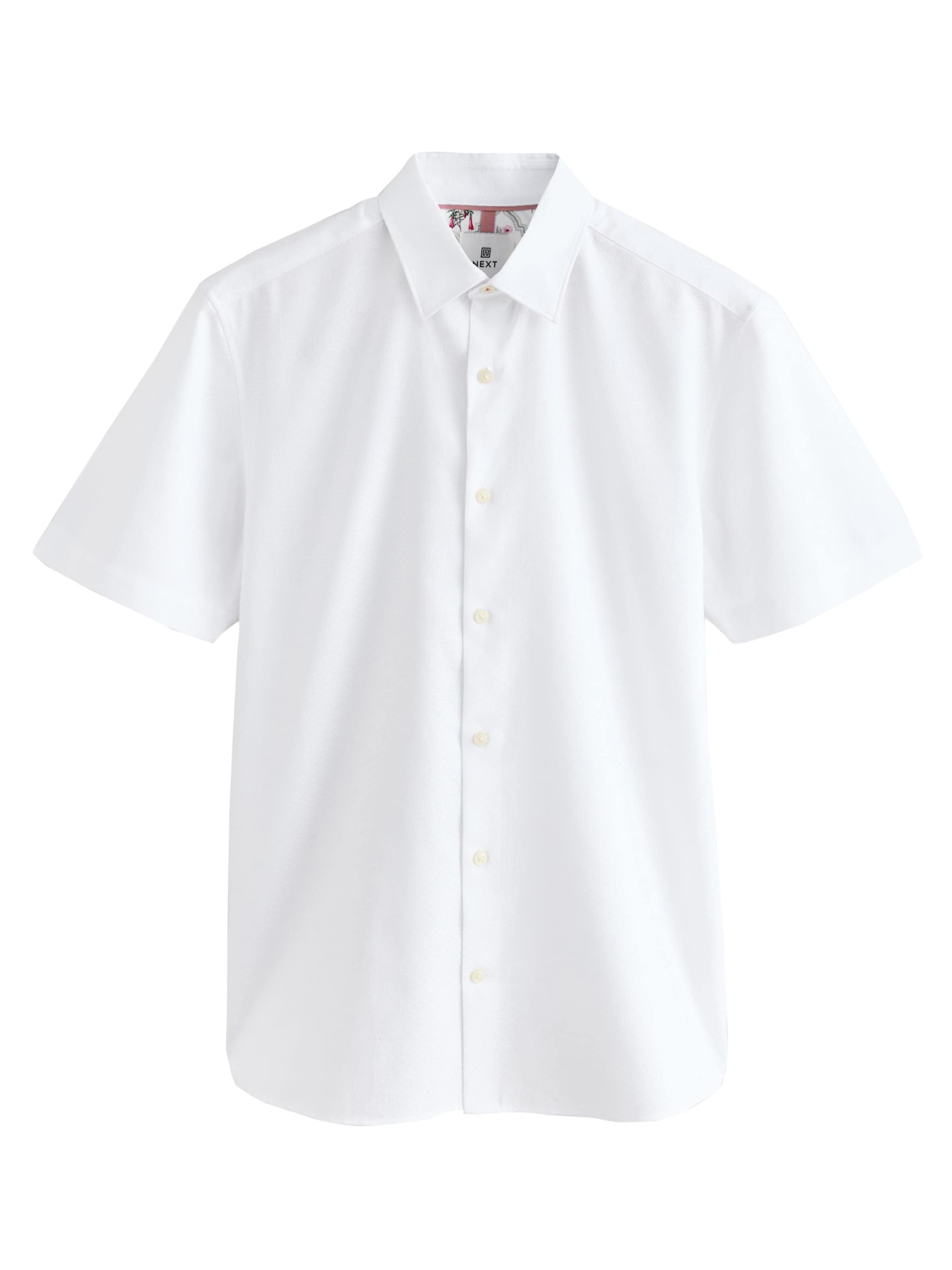 Regular fit Cămașă de la Next pe alb: față