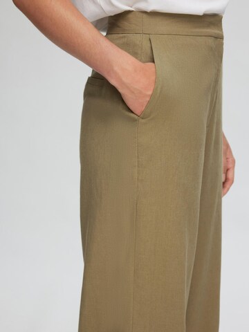 SELECTED FEMME Regular Hose in Grün