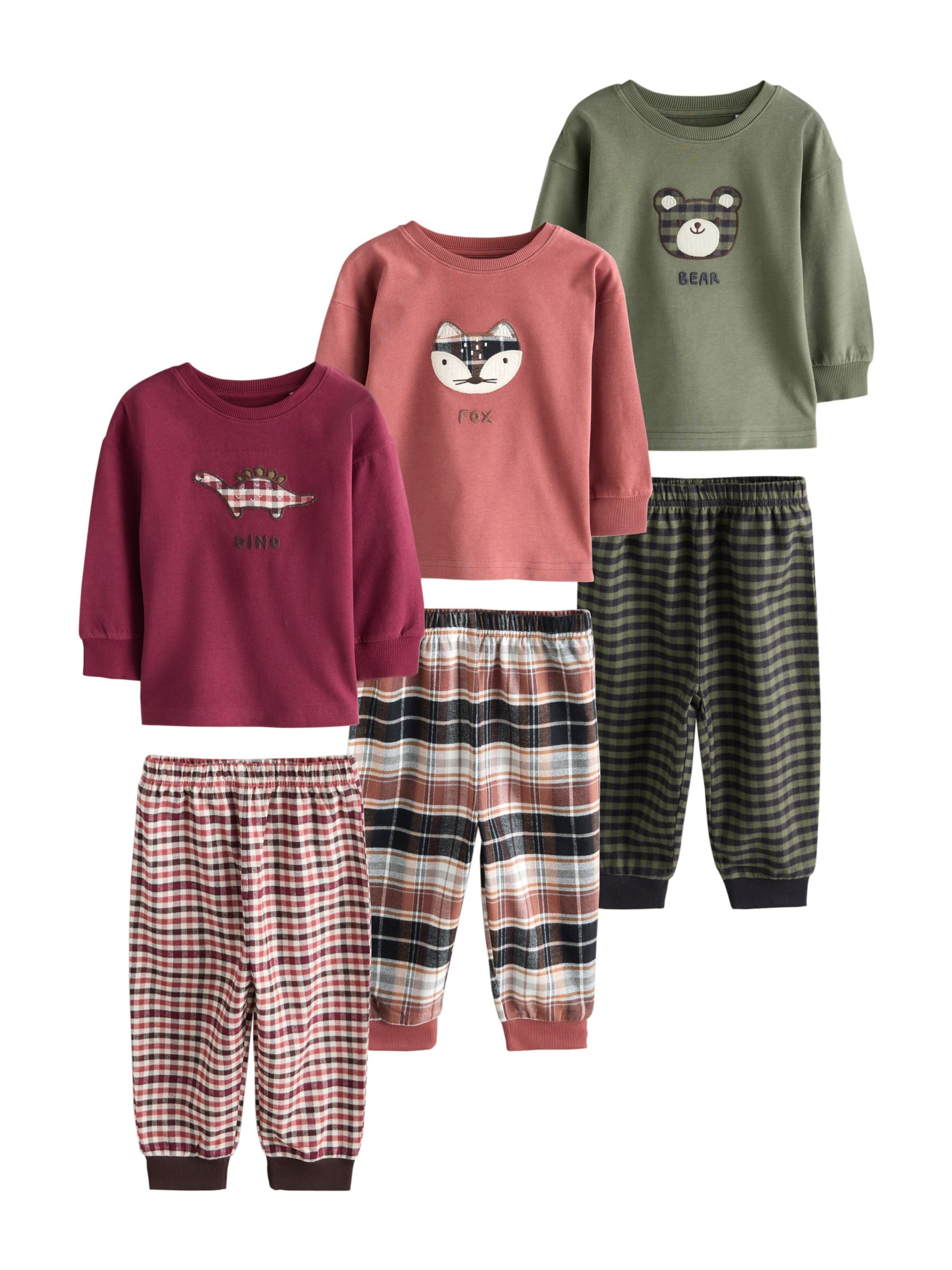 Next Pajamas in Green: front