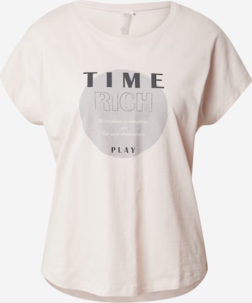 T-shirt fonctionnel 'MIMA' ONLY PLAY en beige : devant