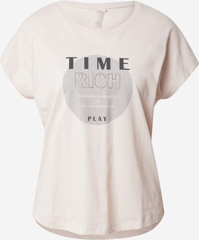 ONLY PLAY T-Shirt 'MIMA' in beige / grau / schwarz, Produktansicht