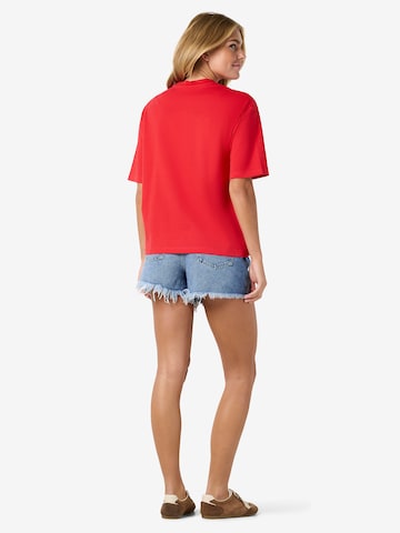 Noisy may Μπλουζάκι 'NMKIM' σε κόκκινο