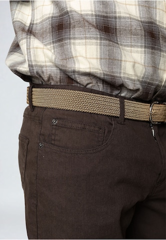 Clean Cut Copenhagen Normální Chino kalhoty 'London Caden' – hnědá