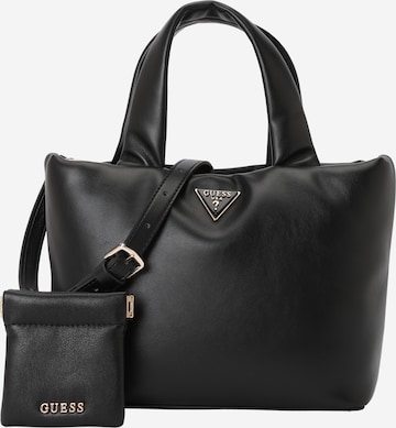 Sacs à main 'SUNETRA MINI TOTE' GUESS en noir : devant