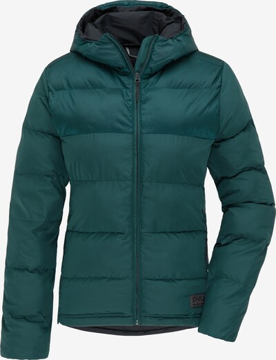 PYUA Veste outdoor en vert, Vue avec produit