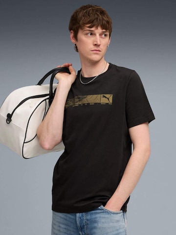 Maglietta 'Puma tech Graphic Tee' di PUMA in nero