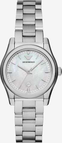 Emporio Armani Analog Watch in Silver: front