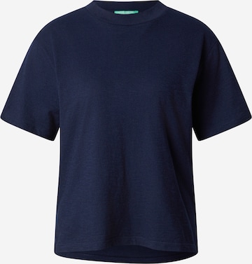 UNITED COLORS OF BENETTON T-shirt i blå: framsida