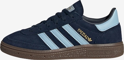 ADIDAS ORIGINALS Tenisice 'Handball Spezial' u mornarsko plava / svijetloplava / smeđa / zlatna, Pregled proizvoda