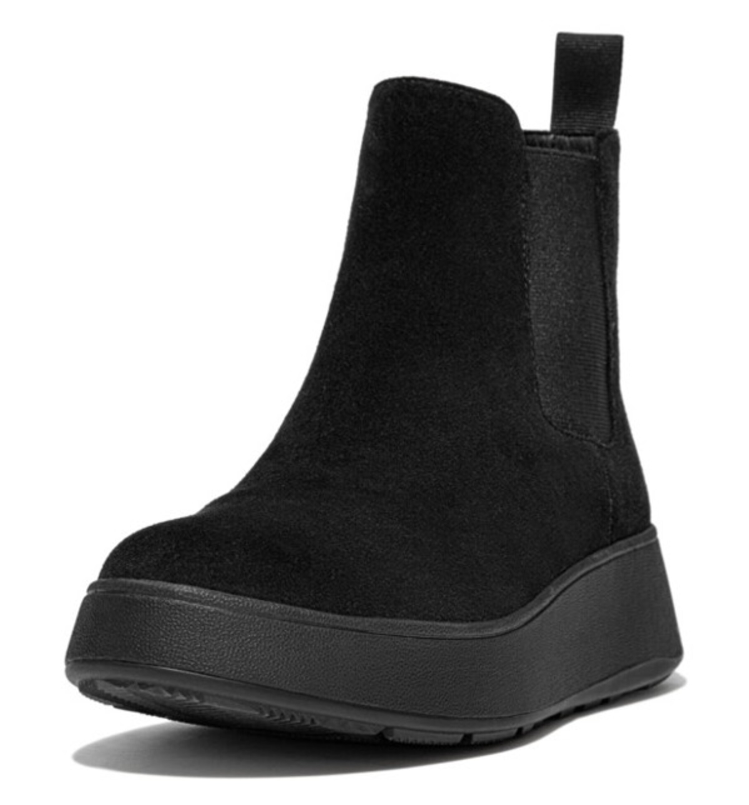 FitFlop Chelsea Boots in Schwarz: Vorderseite