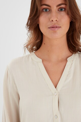 b.young Bluse in Beige