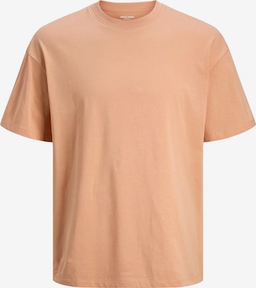 Jack & Jones Plus Majica 'JJEBradley' | oranžna barva: sprednja stran