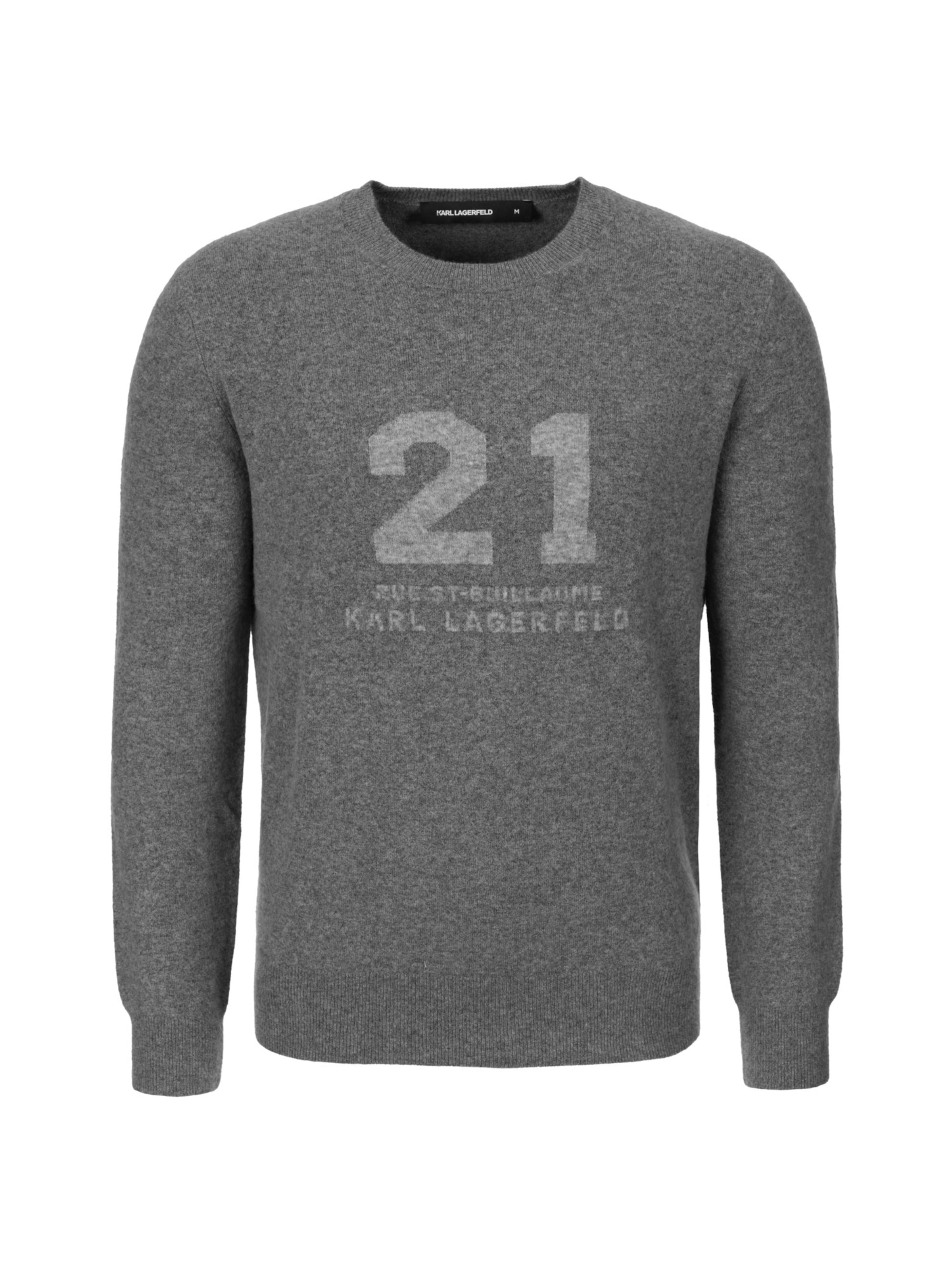 Karl Lagerfeld Sweater '655029' in Grey: front