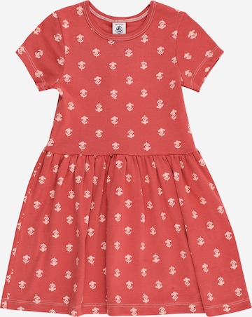 Robe PETIT BATEAU en rouge : devant