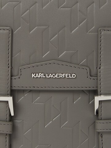 Karl Lagerfeld Taška přes rameno – šedá