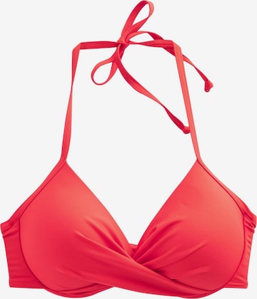 NextPush-up Bikini gornji dio - crvena boja: prednji dio