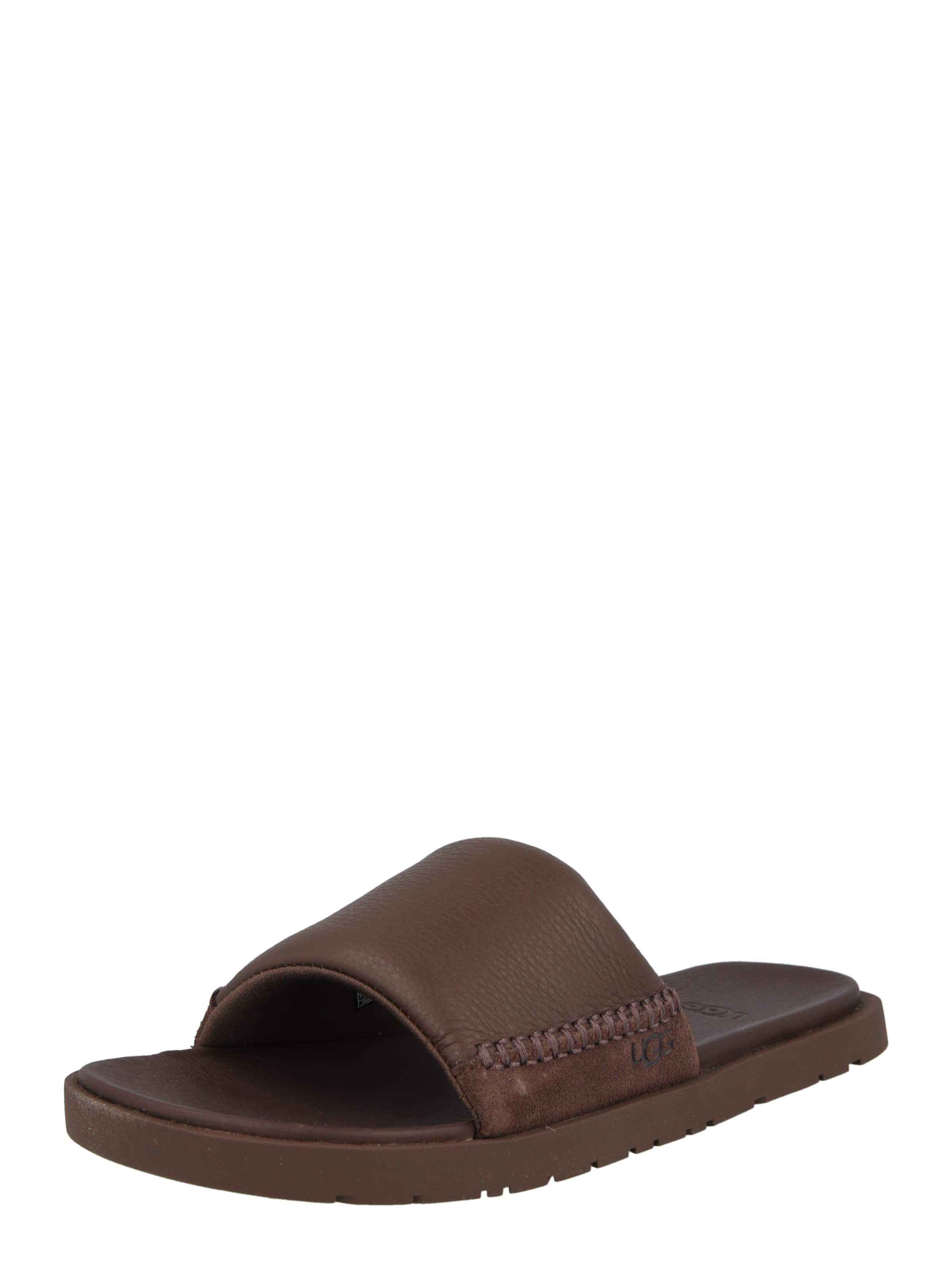 UGG Mule 'Seaside II' en chocolat, Vue avec produit