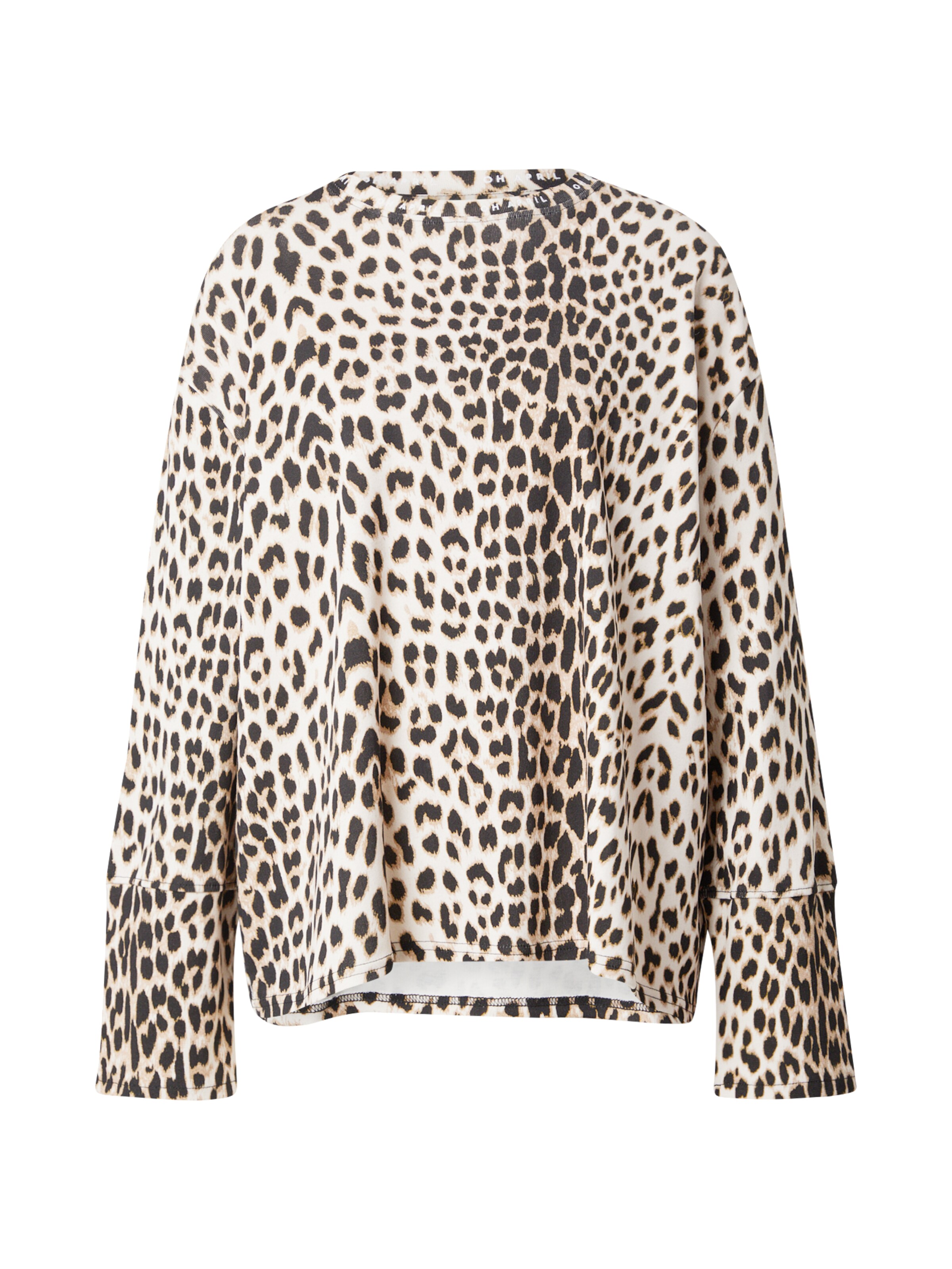 OH APRIL Tričko na spaní 'Carol' – hnědá: přední strana