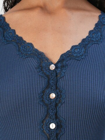 rosemunde Kardigán 'Babette' - Modrá