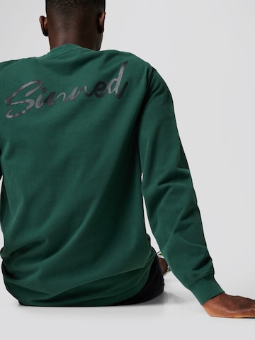 Sinned x ABOUT YOU Bluser & t-shirts 'David' i grøn