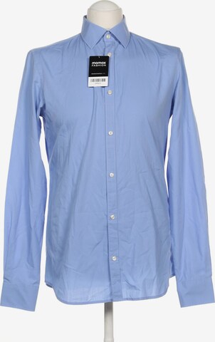 s.Oliver Button Up Shirt in S in Blue: front