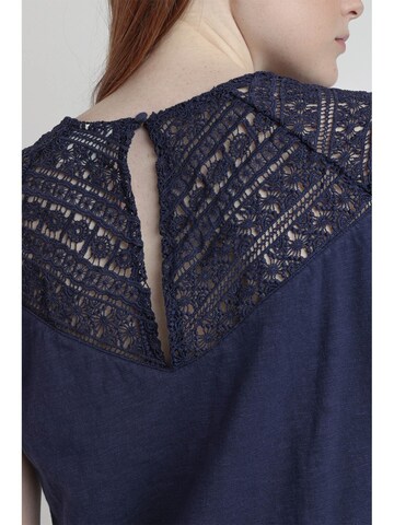 admas - Top en azul