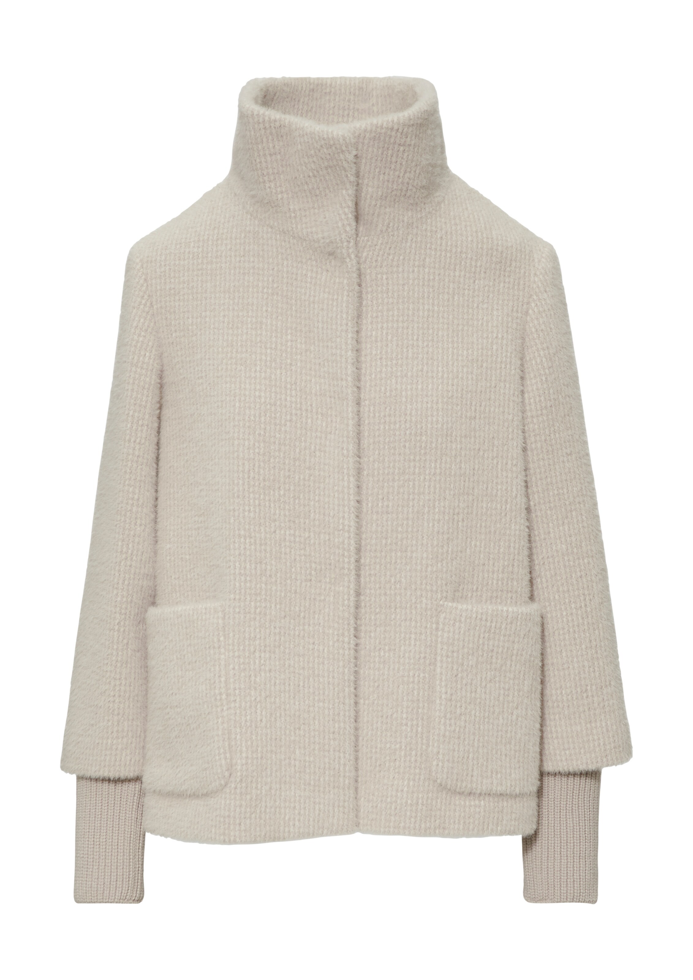 s.Oliver BLACK LABEL Winterjacke in Beige: Vorderseite