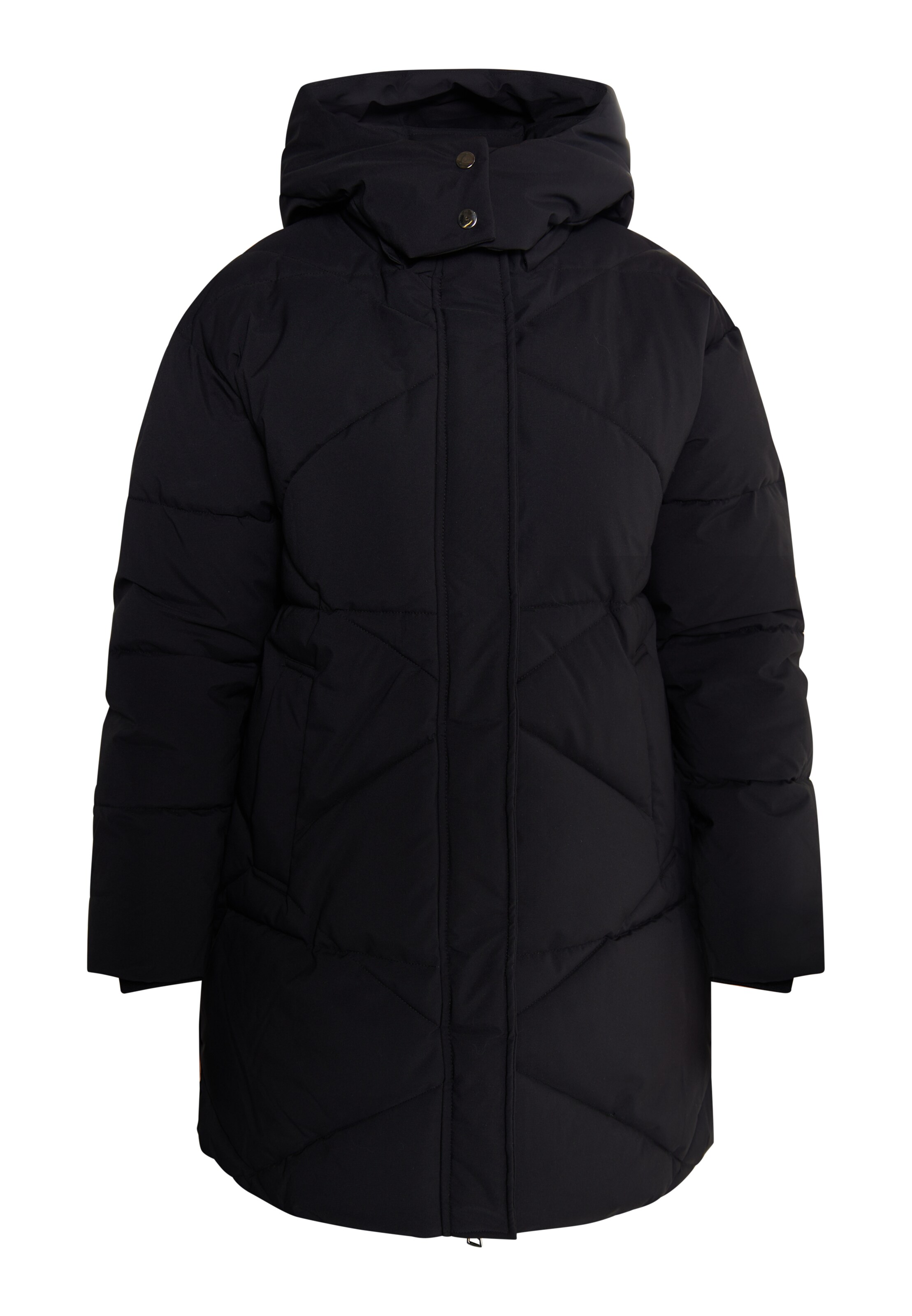 usha WHITE LABEL - Abrigo de invierno en negro: frente