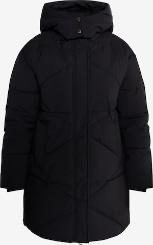 usha WHITE LABEL Winter Coat in Black: front
