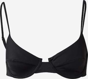 EDITED Balconette Bikinitop 'Ike' in Schwarz: predná strana