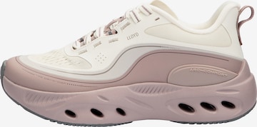 Baskets basses 'DASH X' LLOYD en blanc : devant