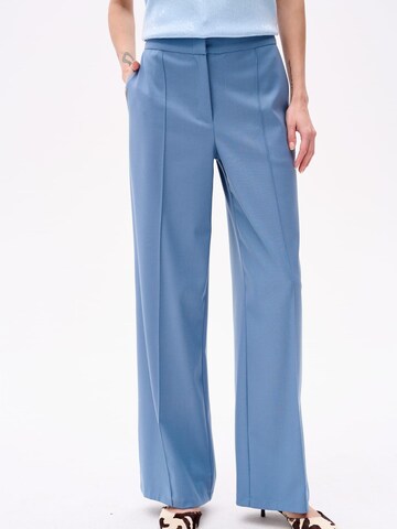 Blue Shadow Regular Pants in Blue