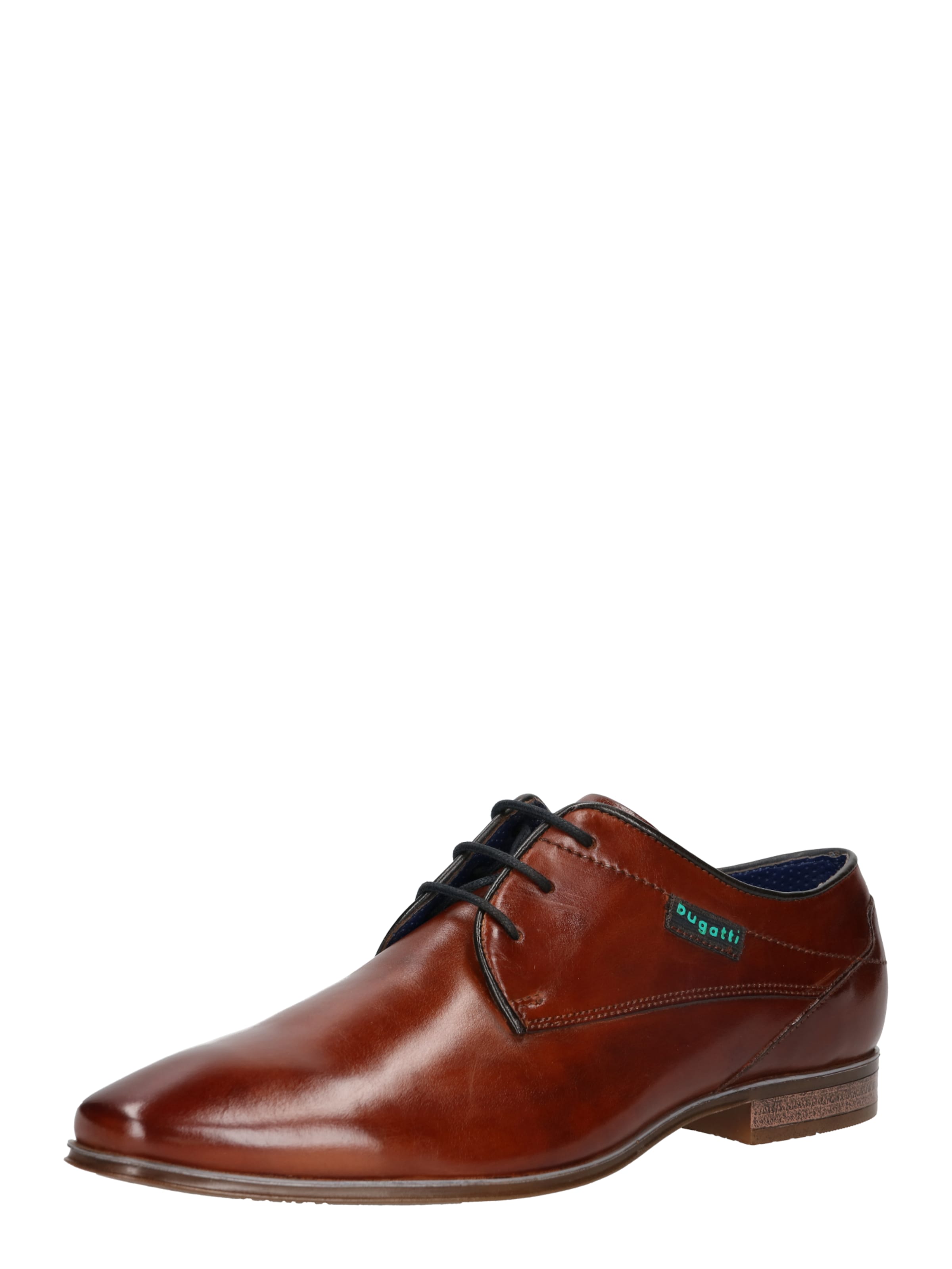 bugatti Lace-up shoe 'Morino' in Brown: front