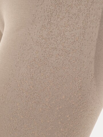 Smilodox Skinny Leggings in Beige