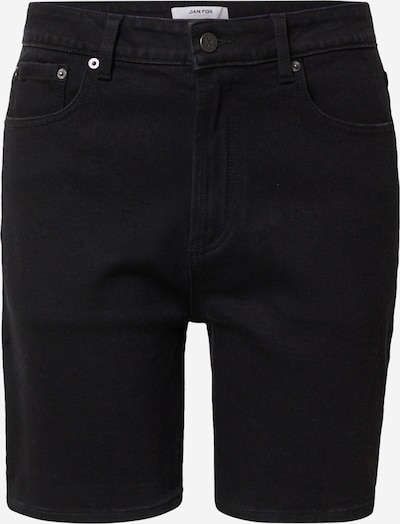 DAN FOX APPAREL Shorts 'Gino' in black denim, Produktansicht