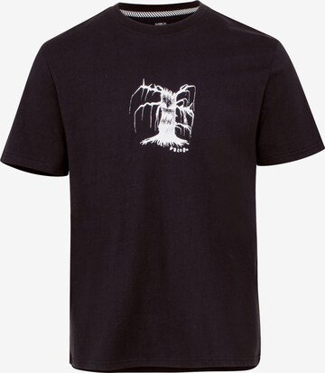 T-Shirt 'NIGHT' Volcom en noir : devant