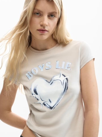 T-shirt Desigual en beige