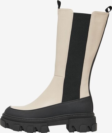 Bottes 'Tola' ONLY en beige : devant